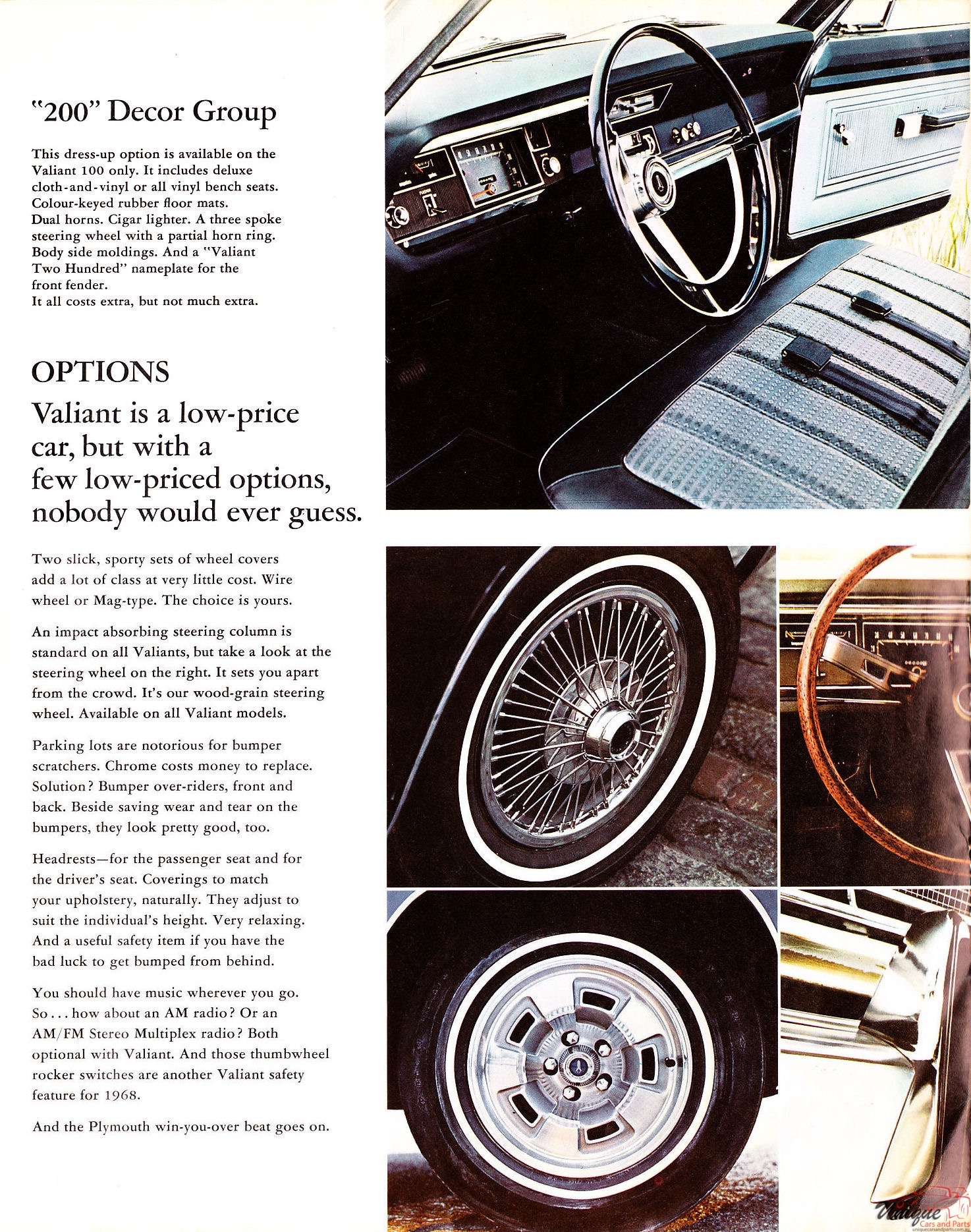 1968 Plymouth Valiant Brochure Page 8